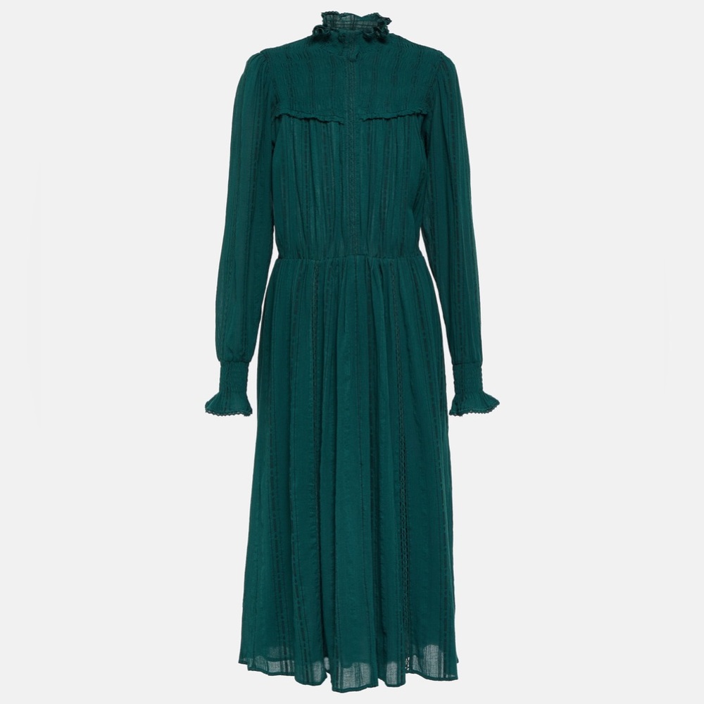 Isabel Marant Teal Midi Dress - Picture 2 of 6